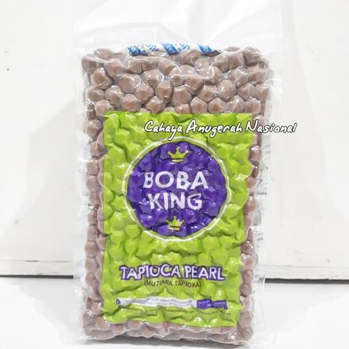 Foto Produk Boba King Tapioka Pearl / Bubble / 1kg Original dari Bahan Kue CAN