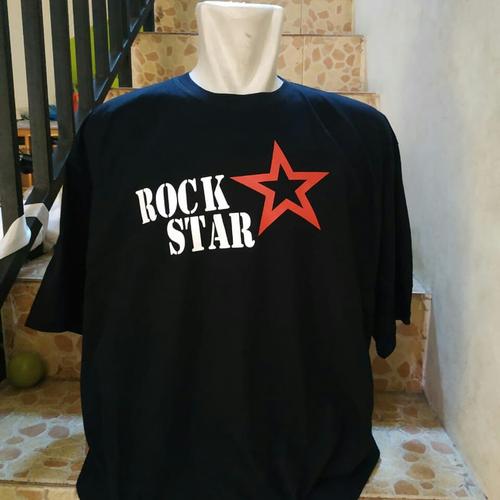 ROCK STAR t shirt tshirt kaos distro 
