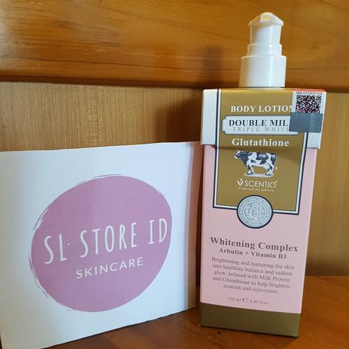 Foto Produk Scentio Double Milk Triple White Body Lotion ORIGINAL dari SL Store ID