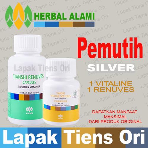 Foto Produk Tianshi PEMUTIH PENCERAH BADAN PAKET SILVER Tiens ( Vitaline+ Renuves) dari LAPAK TIENS ORI