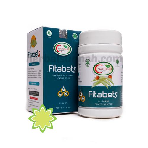 Foto Produk Kapsul Fitabets Naturafit, Obat Herbal Diabetes / Kencing Manis dari Pusat Herbal Sunnah