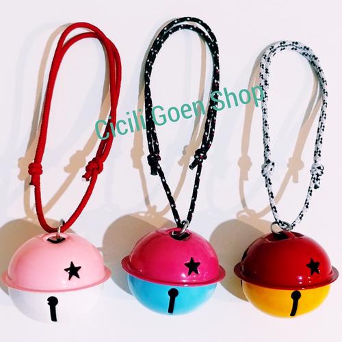 Foto Produk Kalung liontin lonceng bintang besar collar u/ anjing kucing kelinci dari cicilia Goen Shop