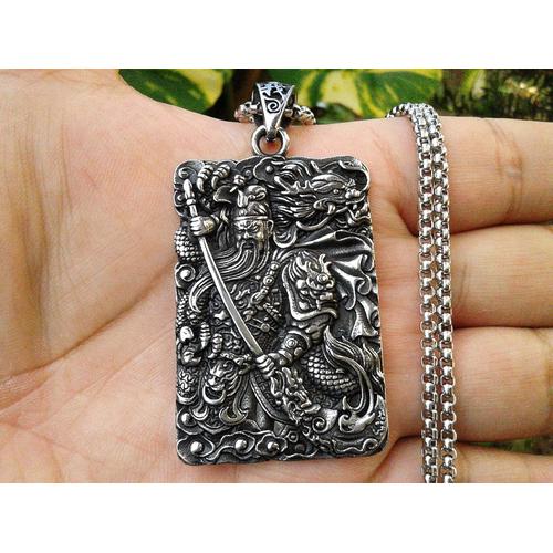 Jual Kalung Liontin Pria Titanium 