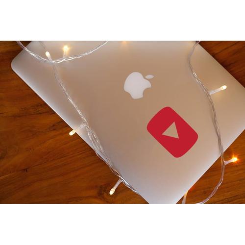 Jual Decal Sticker Macbook Stiker Minimalis Logo Laptop Kab