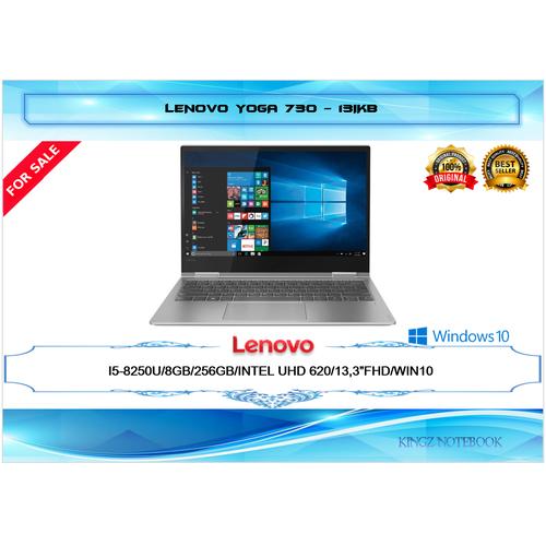 Foto Produk LENOVO YOGA 730 13IKB I5-8250U 8GB 256GB INTEL UHD 620 13,3"FHD W10 dari Kingz Notebook