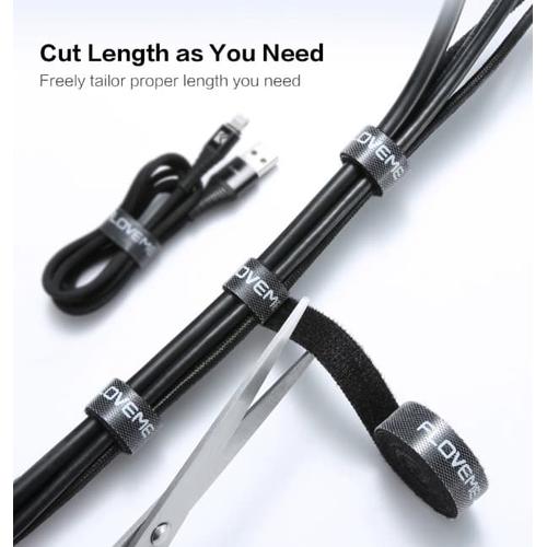 Foto Produk FLOVEME Cable Organizer w15mm 1m BLACK dari Pro-X Technology