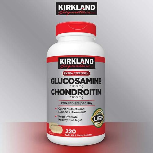 Foto Produk Kirkland Glucosamine 1500 mg & Chondroitin 1200 mg Mengurangi Peradangan Dan Menghentikan Nyeri Di Sendi Anda dari Dunia Vitamin