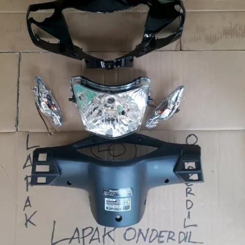 Foto Produk batok kepala depan belakang supra fit new plus sen reflektor dari ONDERDIL MOTOR PEDIA