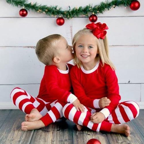 Foto Produk Kostum natal merah putih toddler anak balita christmas costume set - 5 dari Baby Angeline Shop