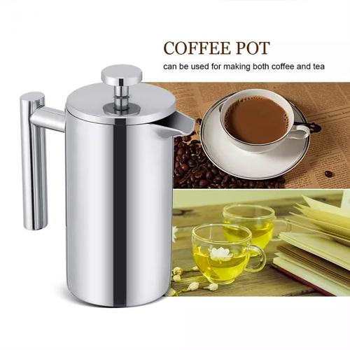 Jual french press coffee stainles 350ml 