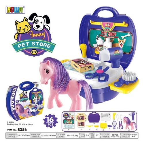 Foto Produk BABYBOO MAINAN EDUKASI PET SHOP KOPER SALON HEWAN DREAM dari Babyboo Mlg