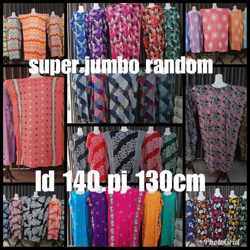 Foto Produk DASTER SUPER JUMBO MURAH RANDOM 1PAK ISI 5PCS PRODUSEN DASTER & MUKENA dari batik N