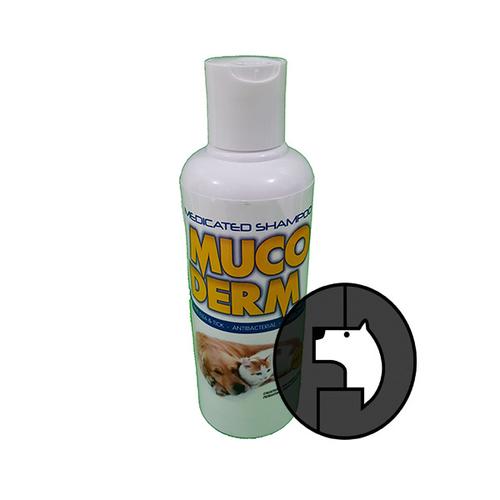 Foto Produk muco derm 250 ml anti flea and tick, antibacterial, antifungal dari F.J. Pet Shop