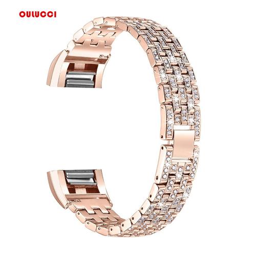 Foto Produk Watch Band For Fitbit Charge 2 Replacement Metal Bracelet dari almira skincare