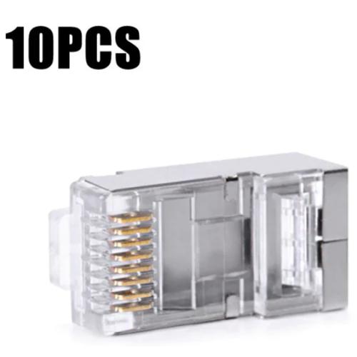 Foto Produk Vention VBSJT-6F Konektor RJ45 Cat.6 FTP Modular Head Plug Connector dari VENTION by SinsheTekno