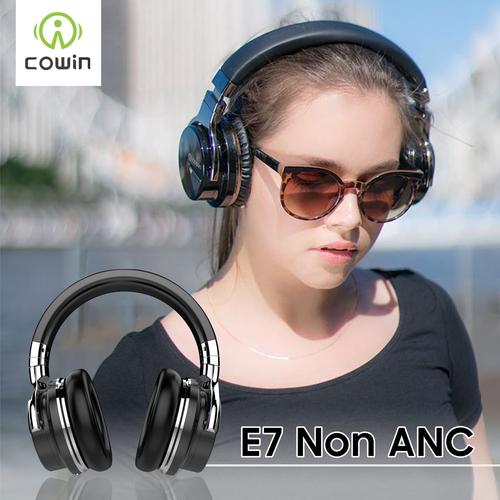 Gambar Cowin E-7 / E7 Bluetooth Headphones Over Ear - Black dari Cowin Indonesia Official Tokopedia