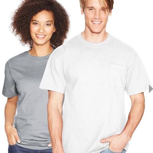 Jual Hanes T-Shirt White, Size XL \u0026 XXL 