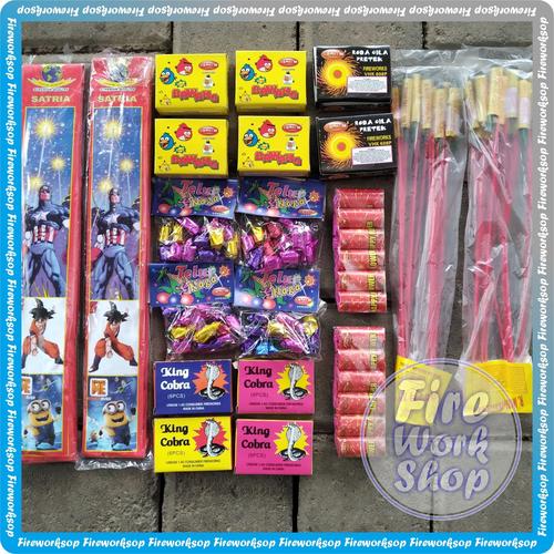 Gambar Kembang Api Mainan Anak-anak Paket-1 PLUS (disco & roket) dari Firework Shop Kota Tangerang Tokopedia