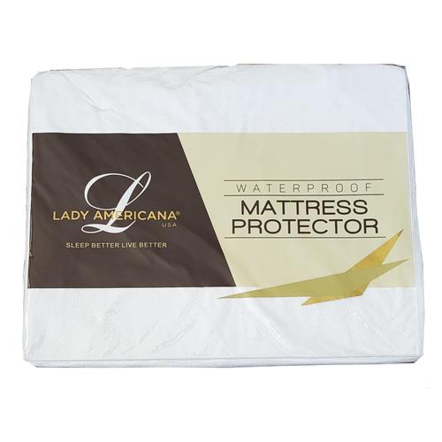 Foto Produk Lady Americana Mattress Protector Waterproof (Pelindung Kasur) - Size 200 x 100 dari Lady Americana