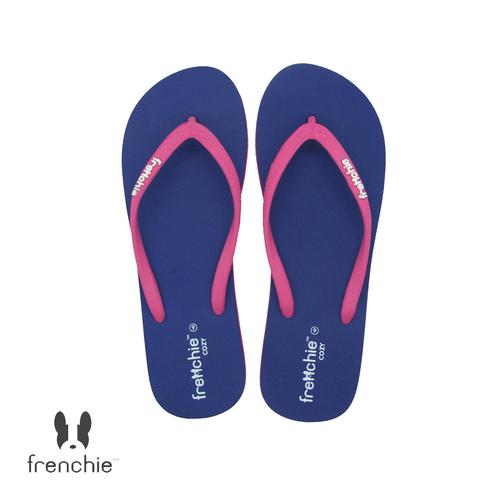 Foto Produk FRENCHIE Sandal Jepit Navy Blue Pink COZY SCW01 - 39 dari FRENCHIEWAY