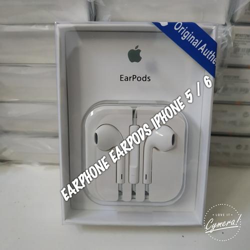 Foto Produk Handsfree/ Headset /Earphone/ EarPods Apple Iphone Original 100% dari NO PHP