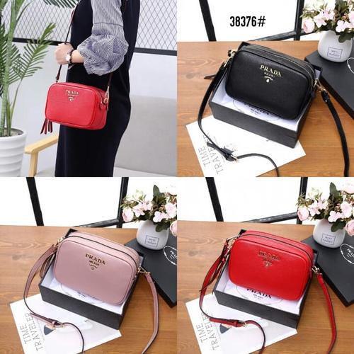 prada double zip camera bag