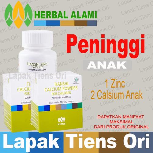 Foto Produk Tiens Tianshi PENINGGI BADAN ANAK (PAKET 20 HARI) 2 NHCP + 1 Zinc dari LAPAK TIENS ORI