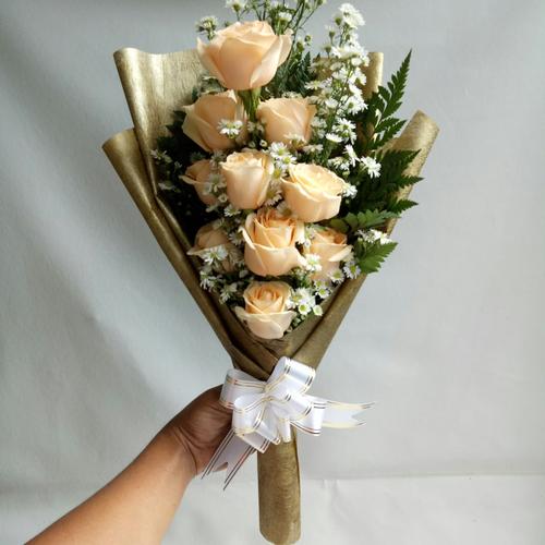 Foto Produk Buket bunga anniversary bunga mawar asli bouquet dari Freshcut Flower