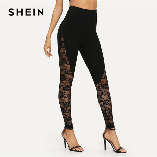 leggings with sheer