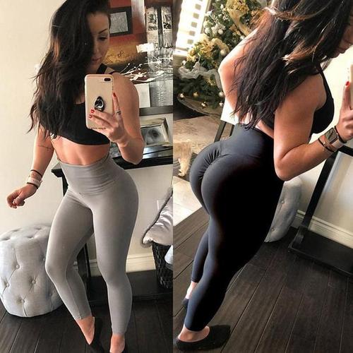 Leggings Women Elastic Workout Pants 