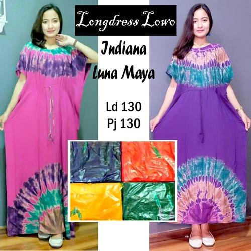 Foto Produk Daster Jumbo Lowo Indiana/Baju Tidur Jumbo/Baju Hamil/Dress Hamil - Kuning, ALLSIZE FIT XL dari Brantandari Shop