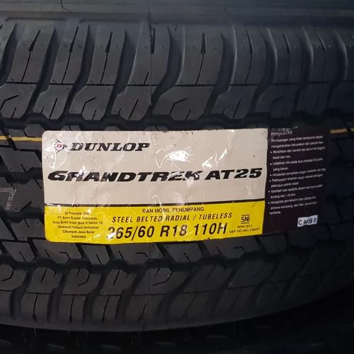 Gambar ban mobil dunlop 265 60 18 at25 cocok pajero baru fortuner baru dari pitstop karawaci Kota Tangerang Tokopedia