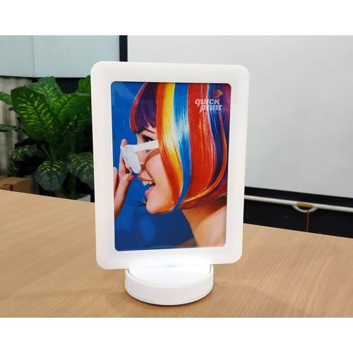 Gambar Tempat Brosur Meja Akrilik Putar - Uk 9,5 x 13,5 cm dari Quickprint Indonesia Jakarta Barat Tokopedia