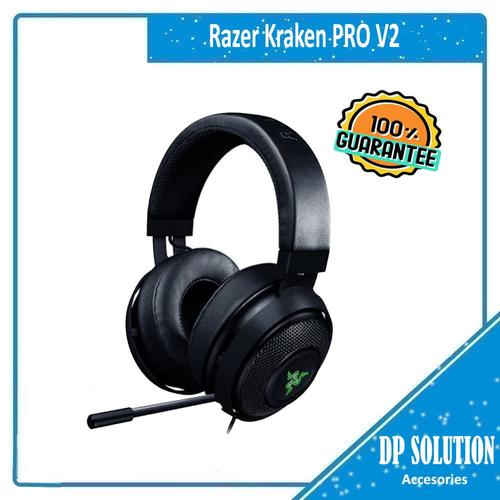 Razer kraken pro V2 Razer kraken V2 Hitam di Dp Solution Acc Tokopedia