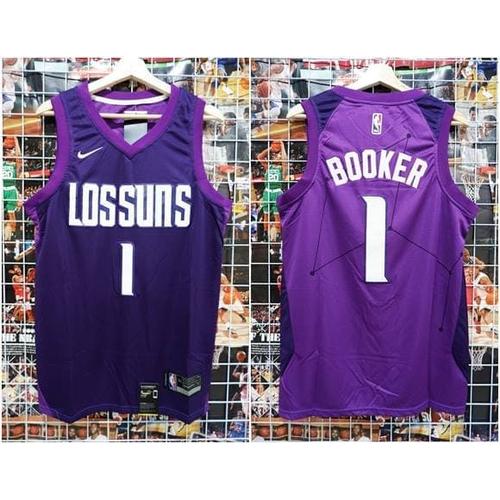 Jual Jersey Basket Swingman Nba Phoenix Suns 1 Booker Ungu City Edition Kota Medan Top Sneaker Store Tokopedia