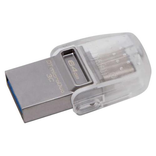 Gambar Kingston DataTraveler microDuo 3C USB Type-C & USB 3.1 64 dari BaserbaJKT Jakarta Barat Tokopedia