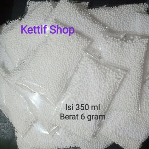 Gambar styrofoam butir/foam slime/floam slime/butiran gabus/crispy slime dari ketiff shop undefined Tokopedia