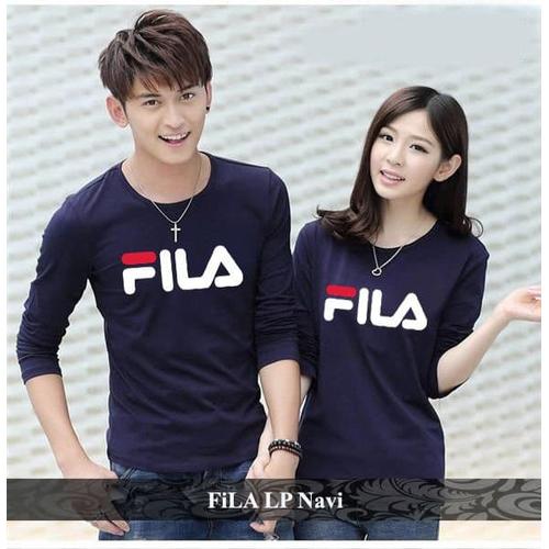 Gambar fila lp couple | baju couple | baju pasangan | kaos fila | kaos distro dari koleksi baju couple Kab. Sleman Tokopedia