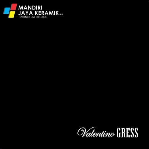 Foto Produk Granit Valentino Gress Super Black 60x60 cm dari Mandiri Jaya Keramik
