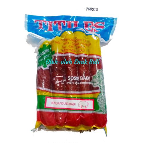 Foto Produk PROMO! Sosis Babi Manis - Lapchiong Titiles 500gr dari Oleh-oleh Enak Bali