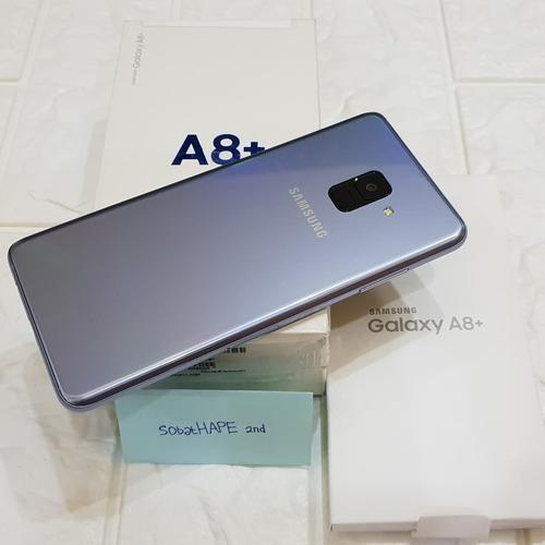 Foto Produk HP Samsung Galaxy A8 Plus A8+ 2018 2nd Ex Resmi SEIN Fullset OEM dari SobatHAPE