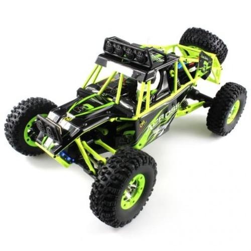 Foto Produk WLTOYS 12428 1/12 2.4G RC 4WD RC Crawler Car With LED Lights dari Bali Hobby