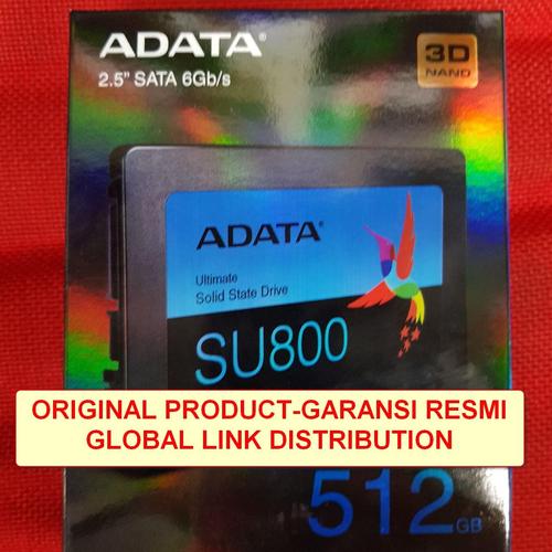 Jual SSD Adata Su800 512GB Resmi Kota Administrasi Jakarta Pusat