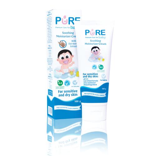 pure soothing moisturizer cream