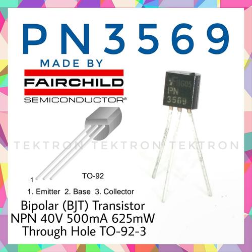 Jual FAIRCHILD PN3569, 2N3569, Bipolar transistor, tr, asli ori ...
