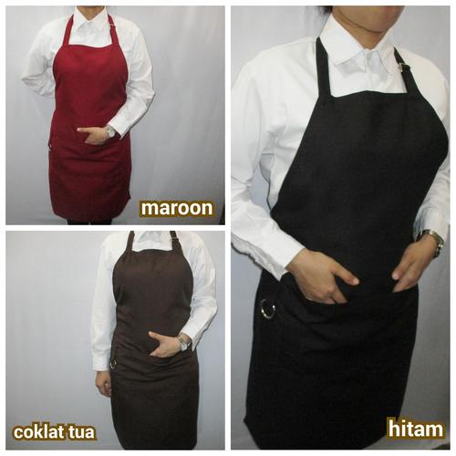 Gambar celemek full / Apron full profesional berkualitas dari Tuan Toman Kota Surabaya Tokopedia