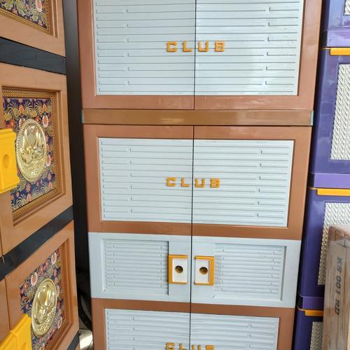 Foto Produk lemari plastik gantung 5 susun 2 pintu PREMIUM BESAR dari furnico.id