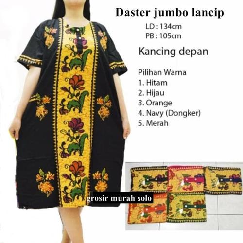 Foto Produk Daster batik ibu jumbo lancip busui dari grosir murah solo