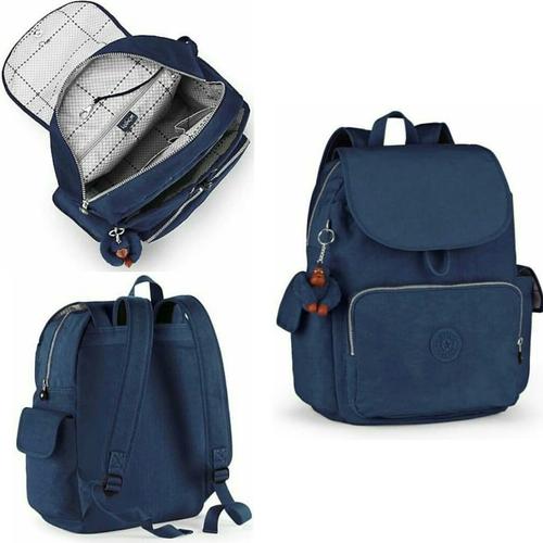 kipling navy backpack