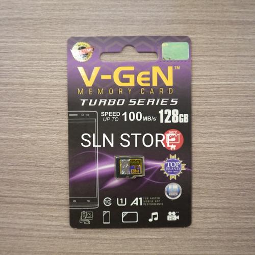 Foto Produk V-GeN Micro SD 128 Gb Turbo | Memory Card | Vgen dari SLN Store